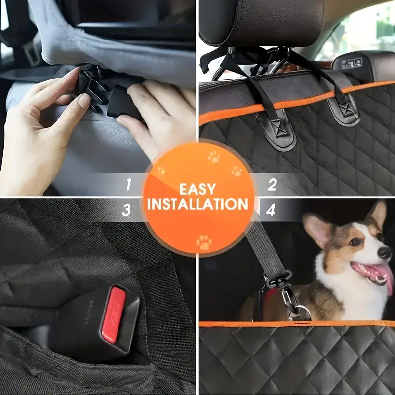 Car Seat Cover for Car Rear Back Seat Waterproof